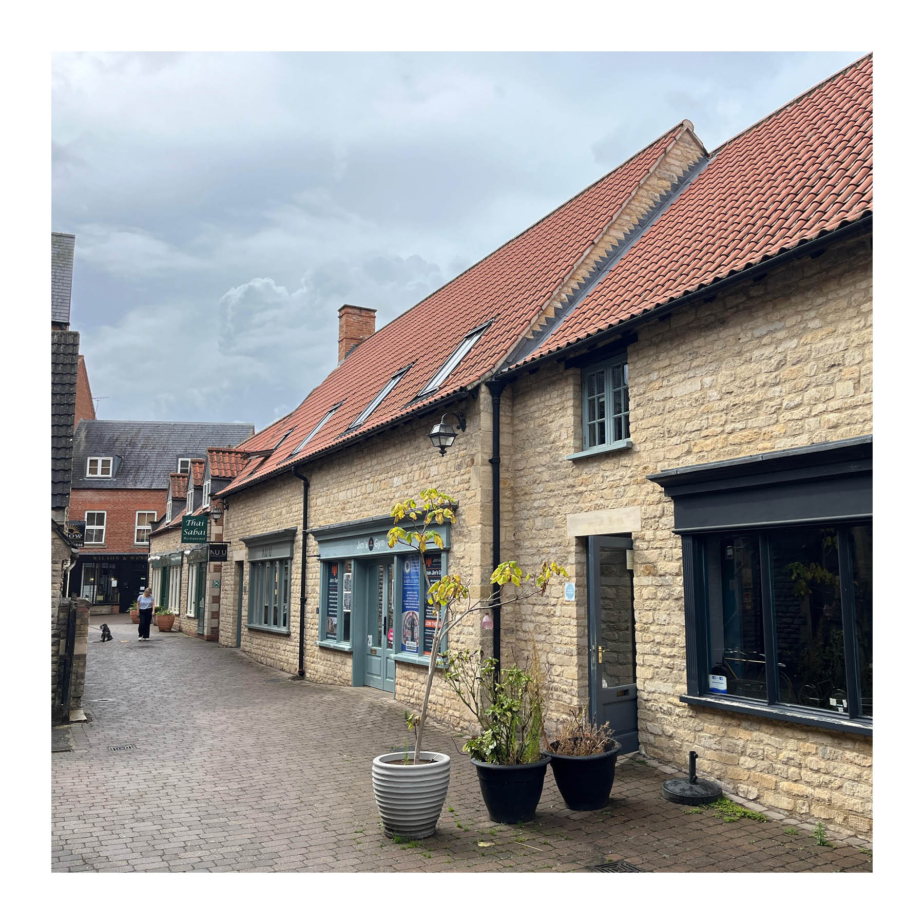 Millstream Square Sleaford - An example of a site that respects local character