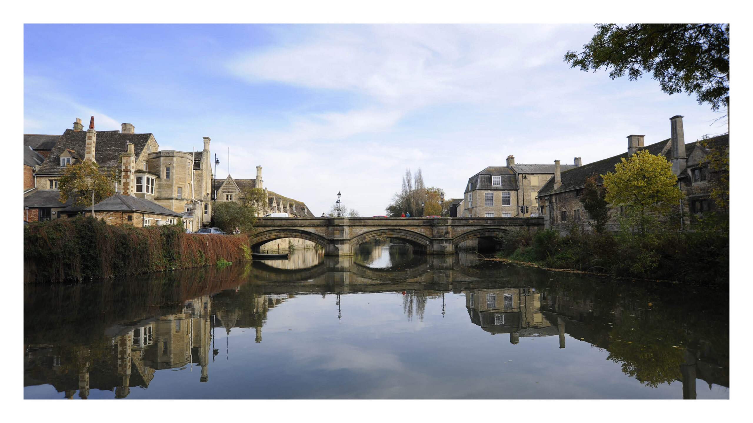 The historic town of Stamford