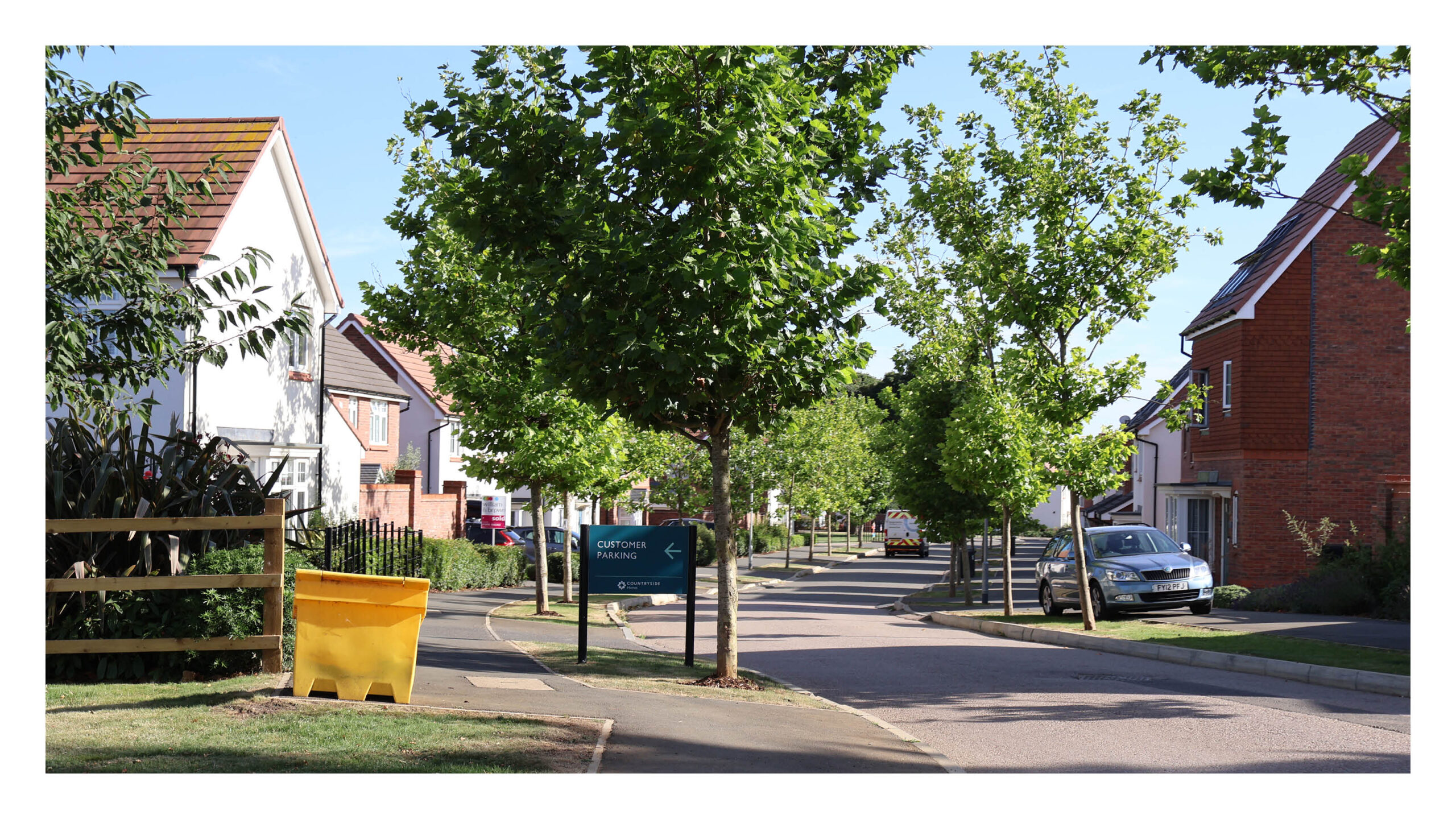 Example of Suburban area type. Grantham