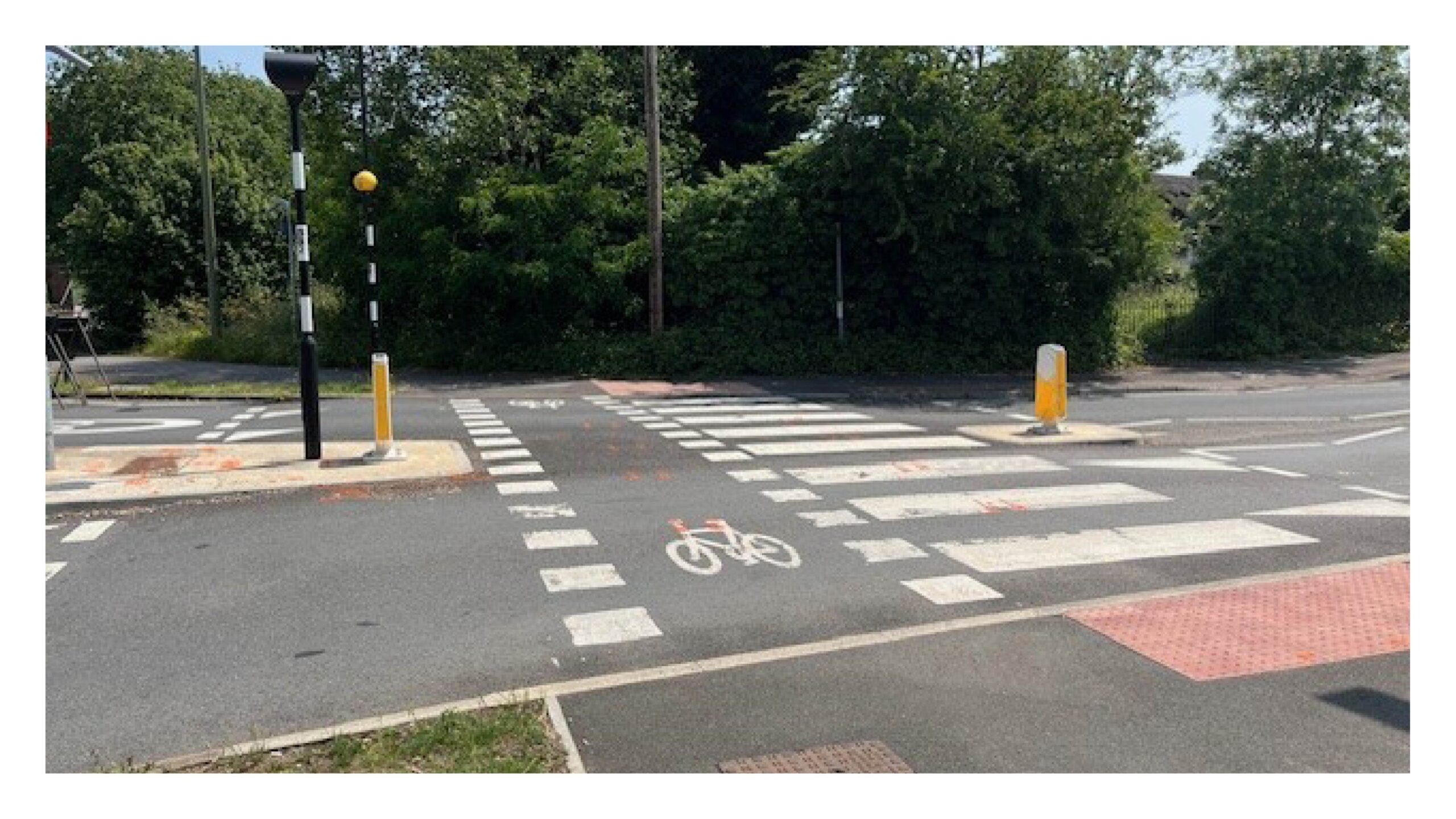 Example of a parallel crossing