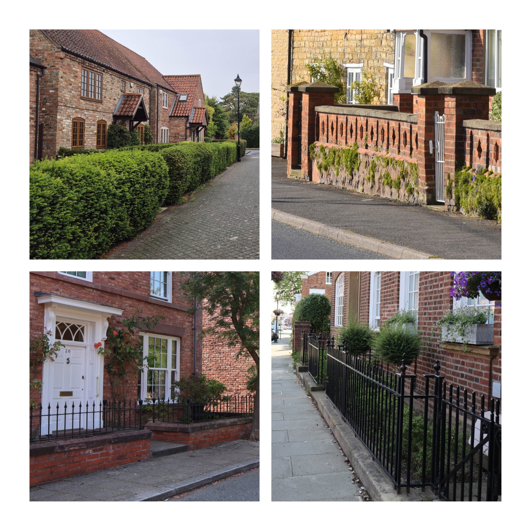 Examples of appropriate boundary treatments.
