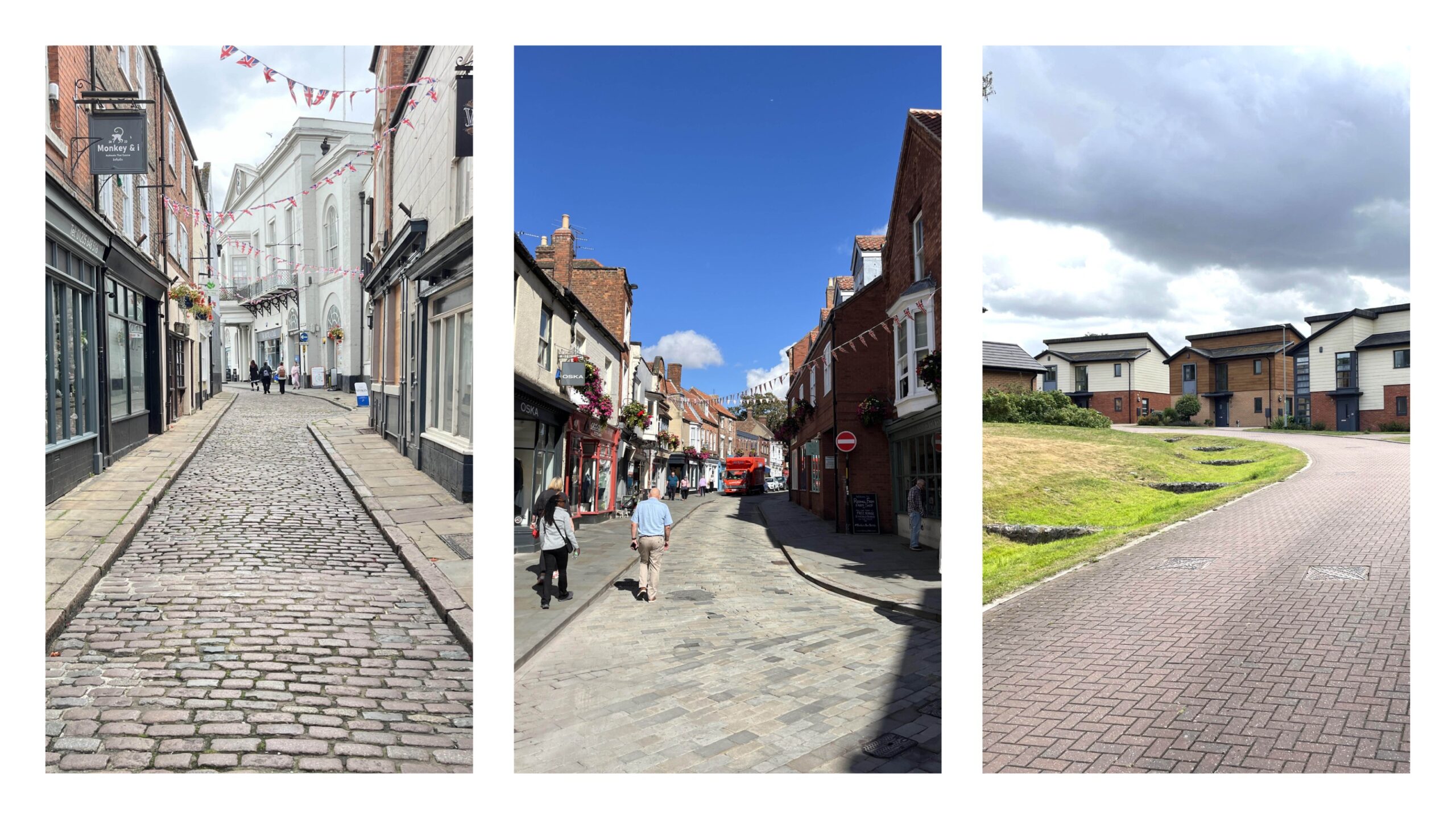 Images of Lincolnshire Streets, old and new