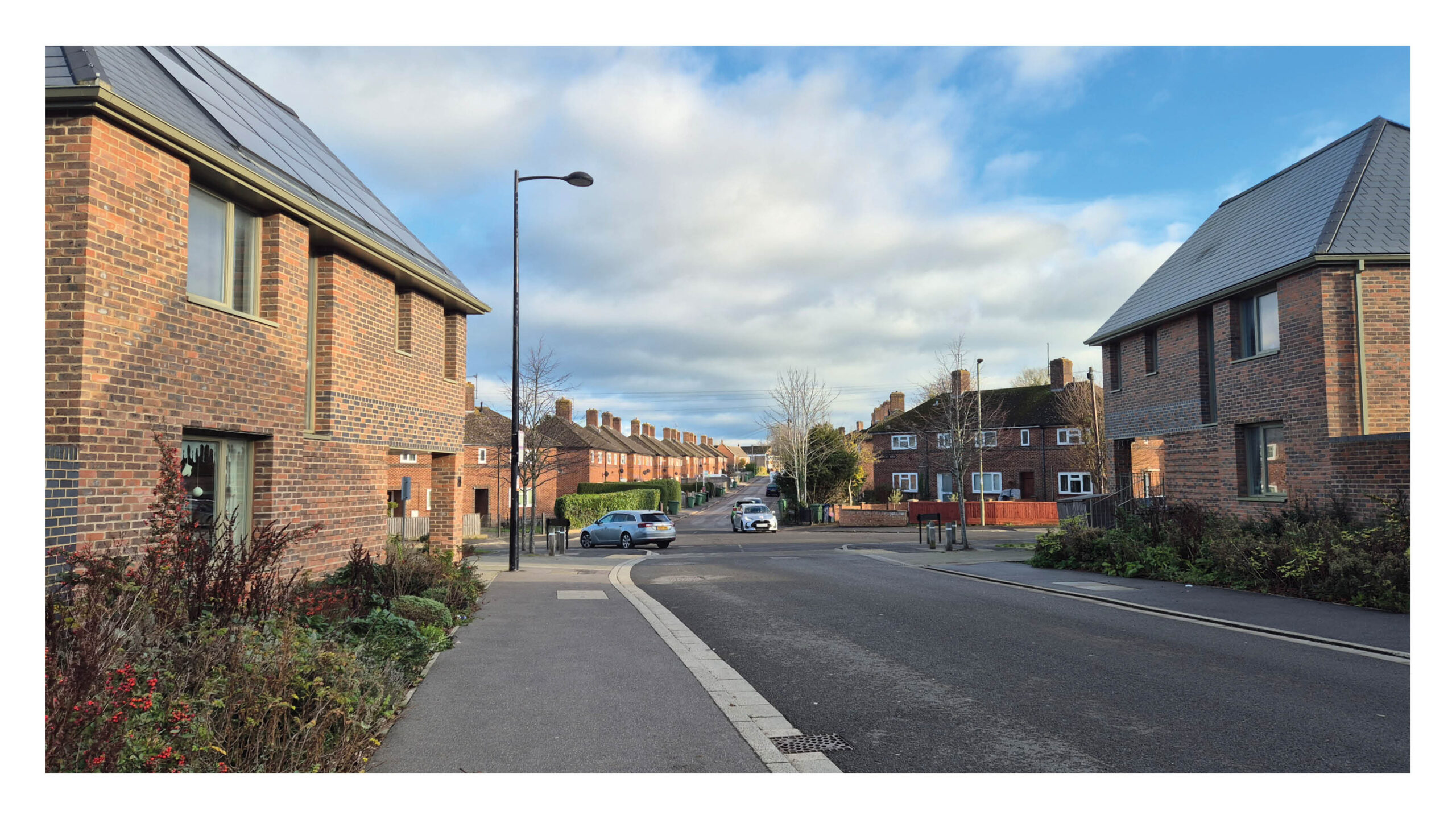 Barton Park in Oxfordshire integrates well with existing streets.