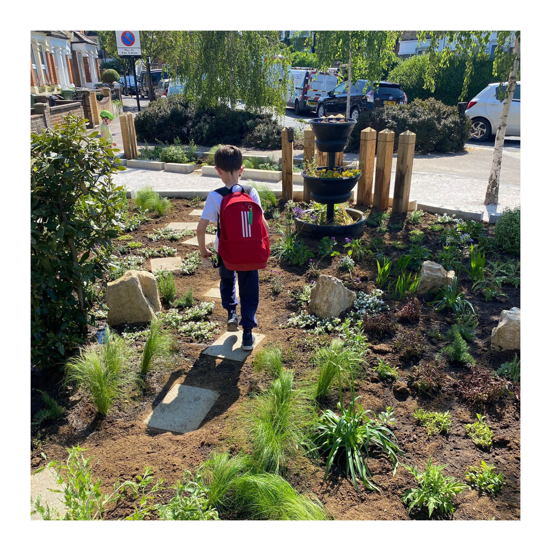 Sustainable drainage providing biodiversity, beauty and play - while reducing flood risk and improving water quality ([Meristem Design](https://www.meristemdesign.co.uk/))