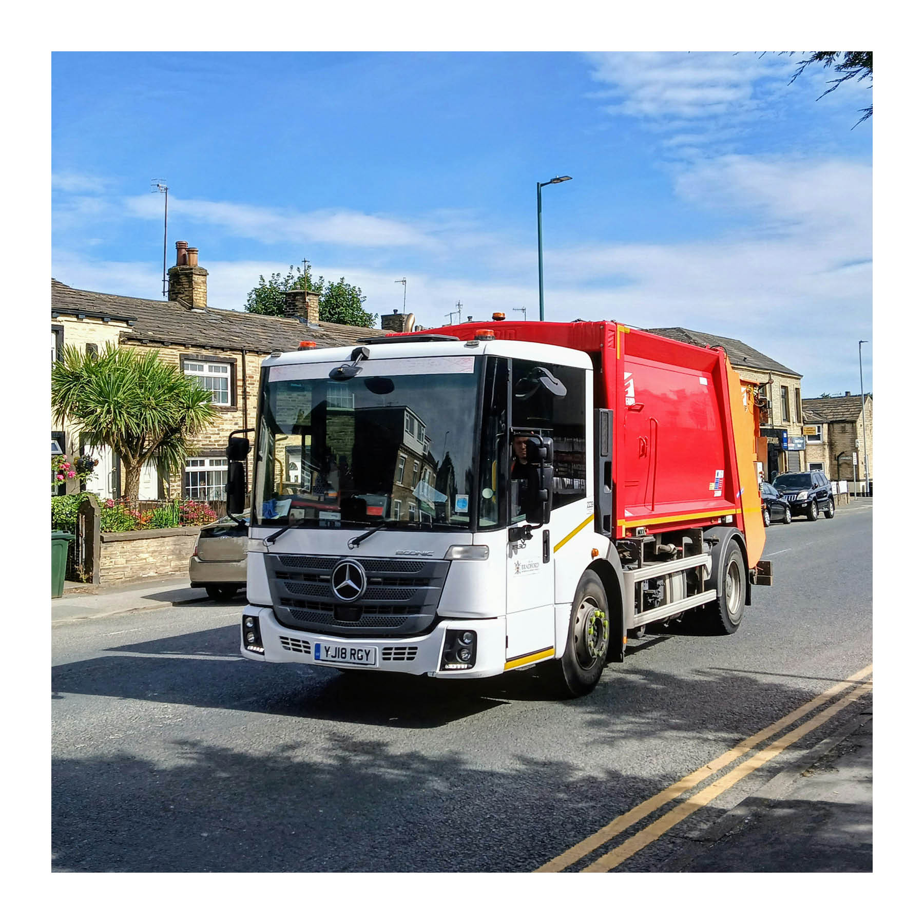 Streets should never be designed for the biggest bin lorry.