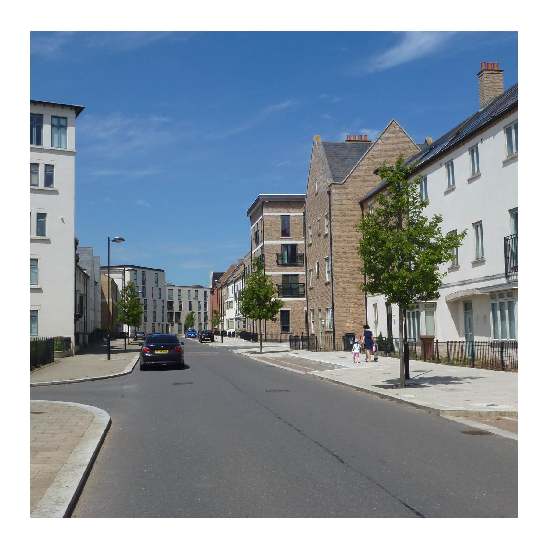 An urban avenue in Upton, Northampton. Example of a Town area type. (Andy Cameron)