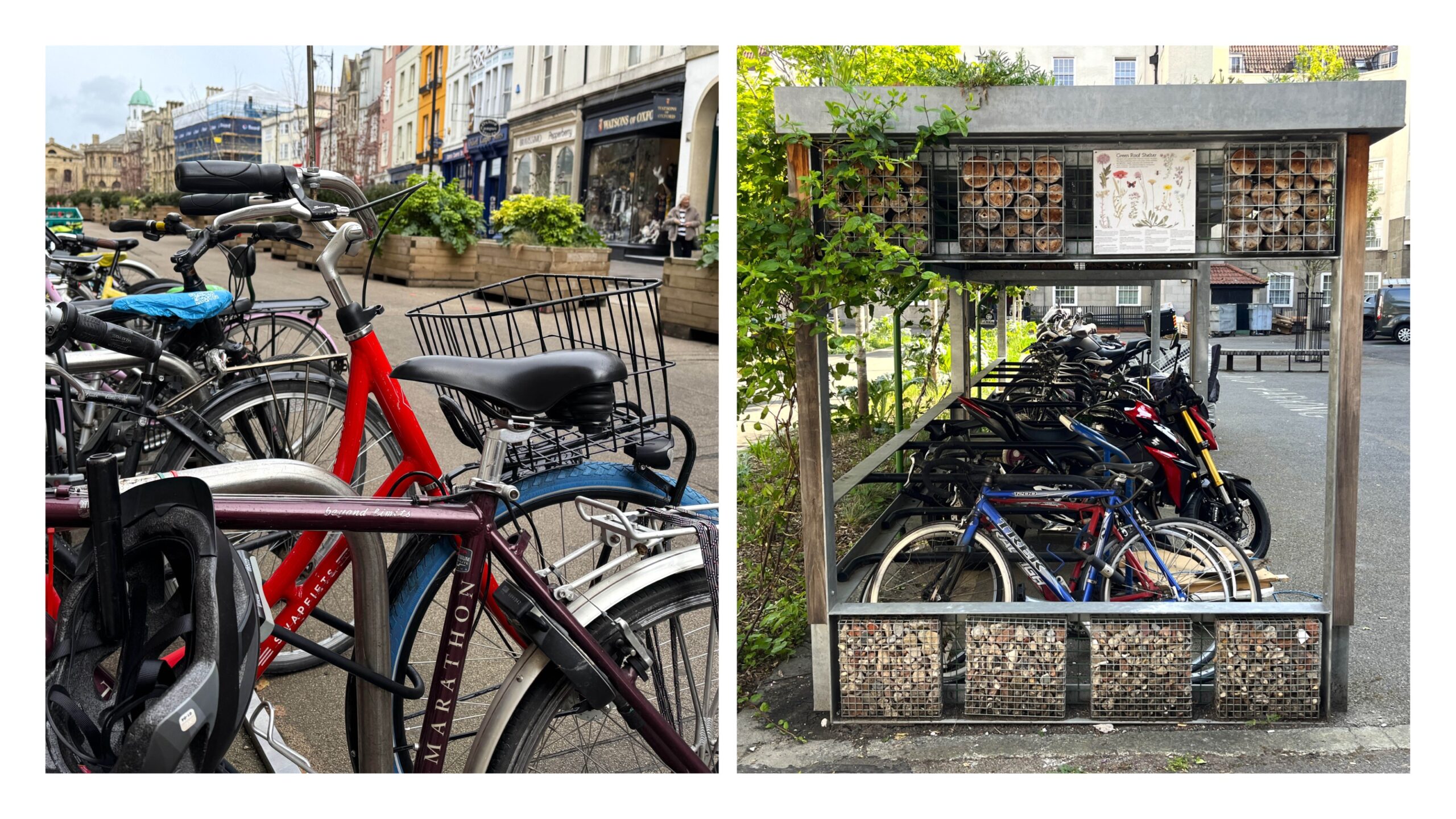 Bike parking and storage needs to be attractive and convenient