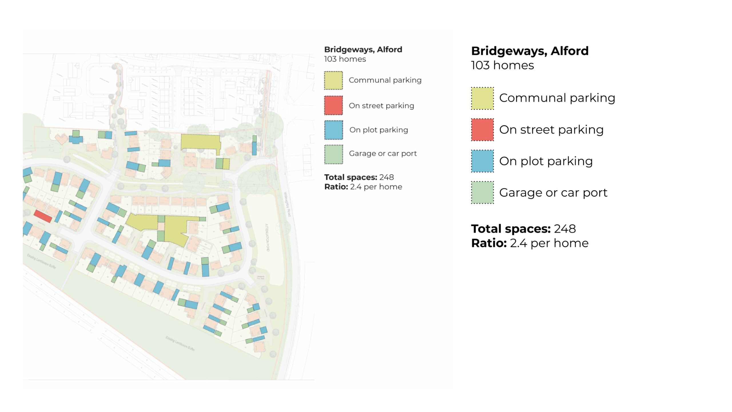 Bridgeways, Alford - Layout