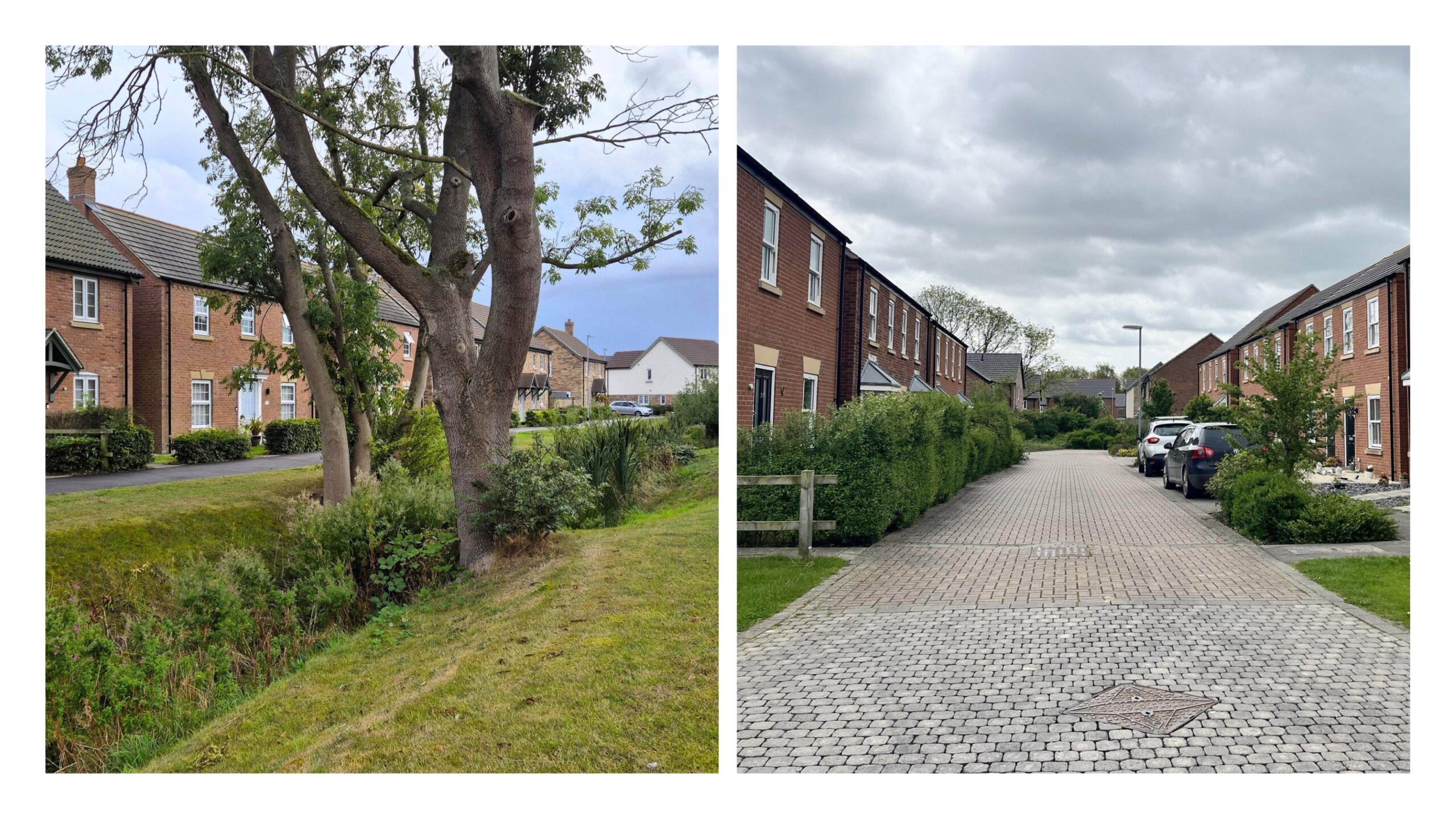 Bridgeways, Alford - Photos. Right photo is from earlier phase.