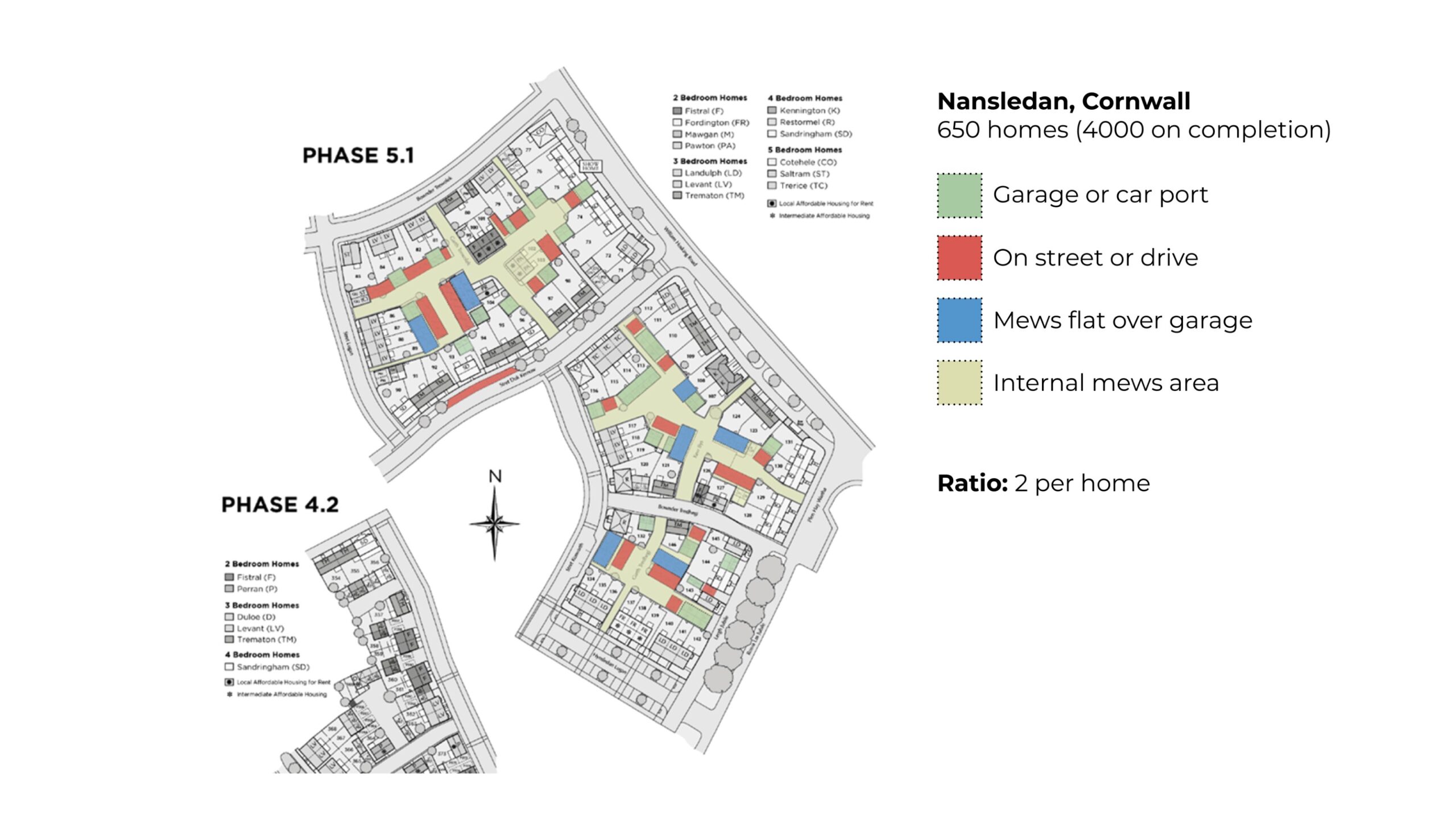Nansledan, Newquay - Layout